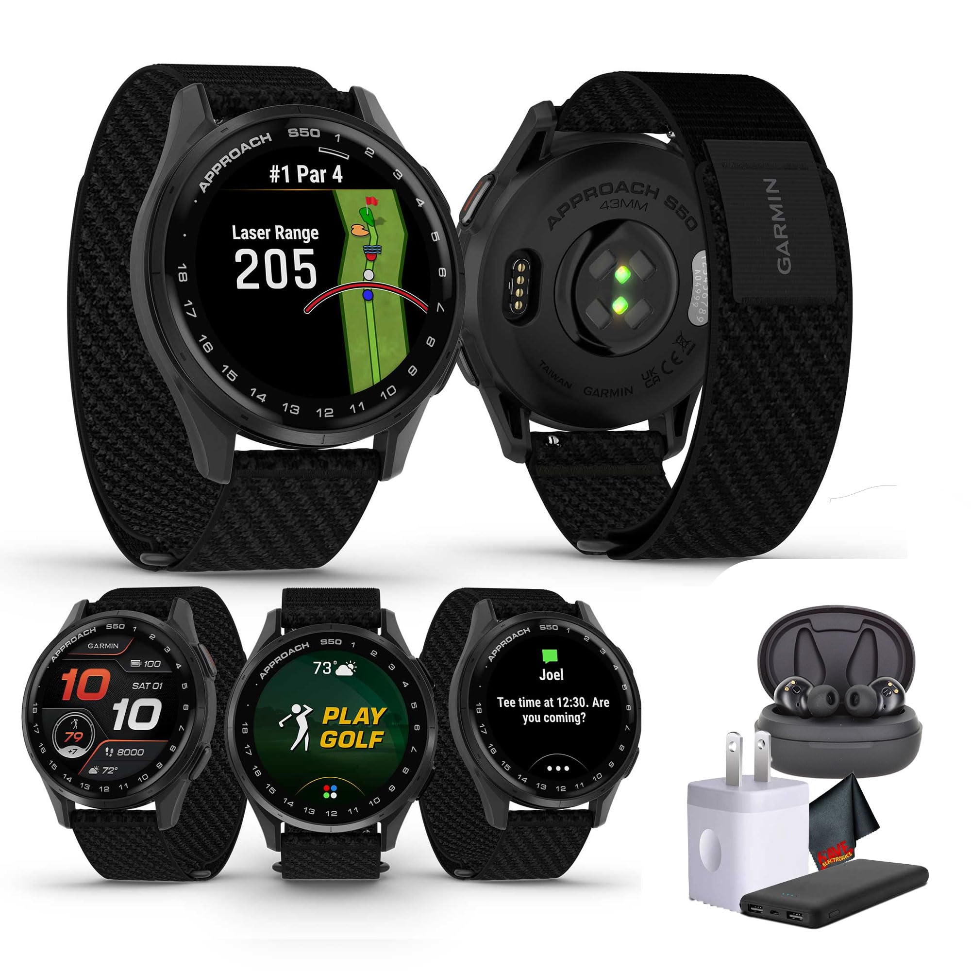 GARMIN Approach S50 ブラック GPSゴルフスマートウォッチ Amazon.com: Garmin Approach S50 Advanced Golf Watch with GPS